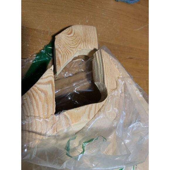 Hand Carved Wooden Pig Platter Decorative Serving Tray 31 Inch - Picture 6 of 6